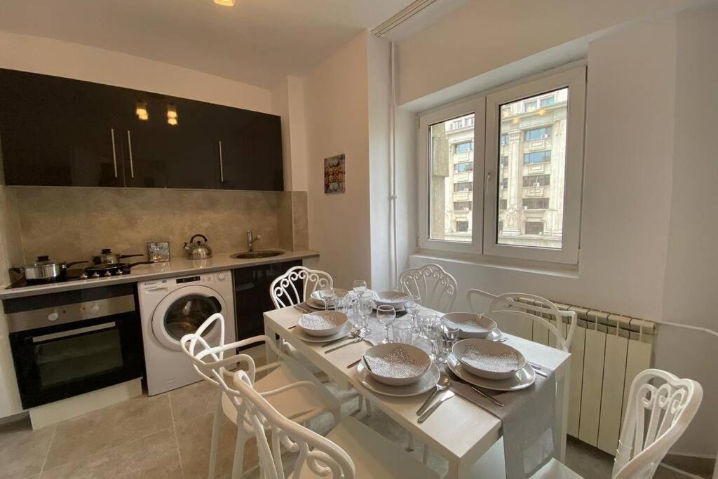 New Luxury Flat In Front Of The Parliament At Unirii Apartment Bucharest Exterior photo